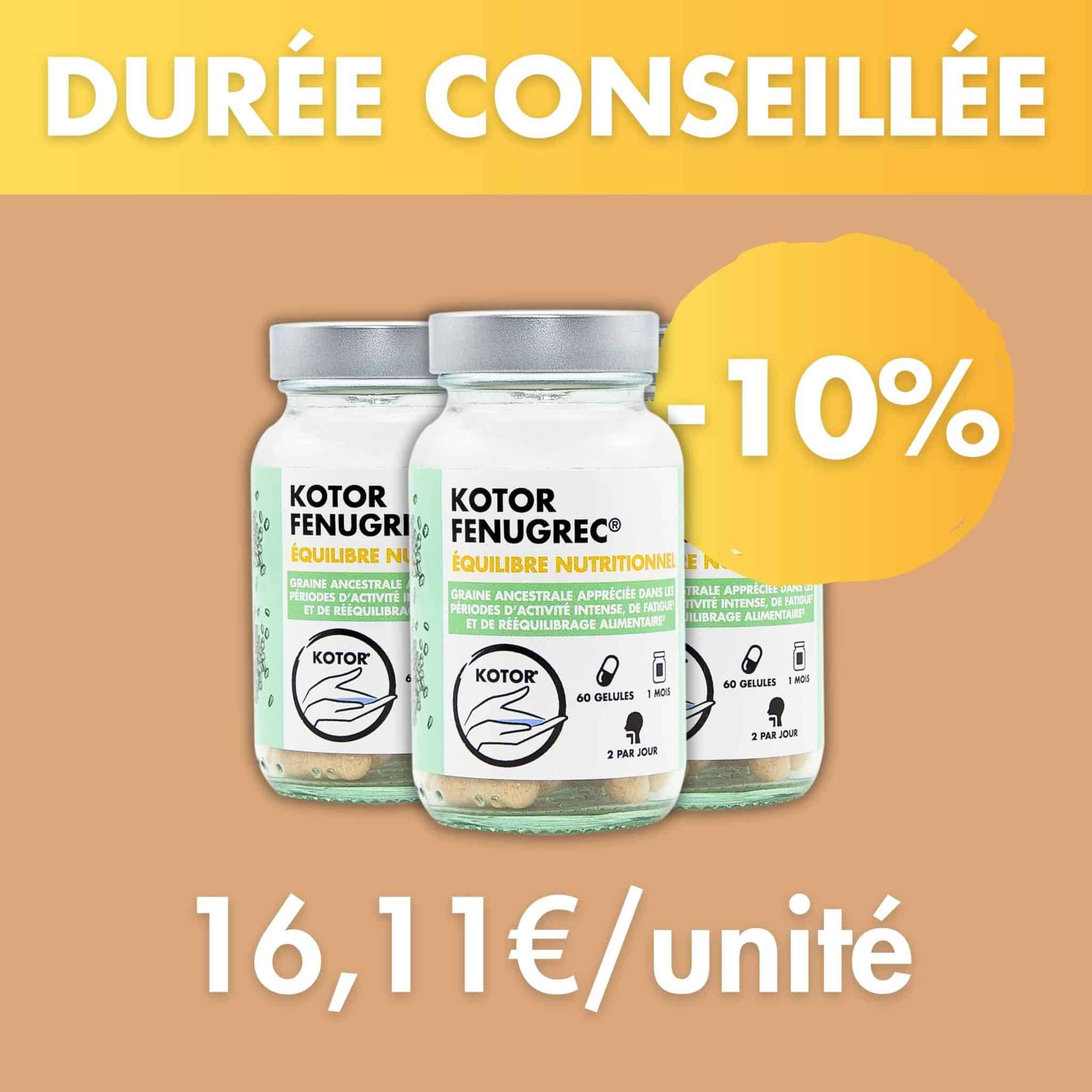 3 mois (-10%)